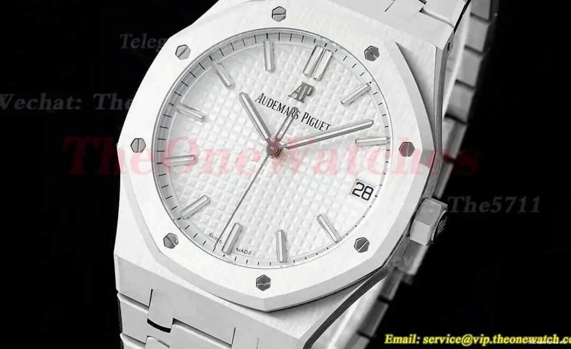 Dial Super White 15500 Clone A4302 SS Royal 41mm SF SS Oak 0504